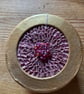 Simple Trinket Box with Hand Smocked and Beaded Insert to Lid - Image 4