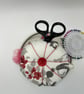 Vintage Teacup Pin Cushion & Sewing Set - Mindful Crafting Station (1) - Image 2