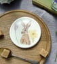 Hare and primrose Coaster  - Image 3