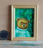 Reserved commission Miniature Oil Painting  - Image 3