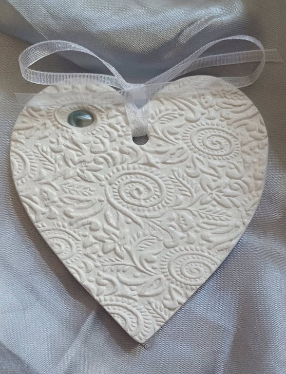 Handmade Clay Heart