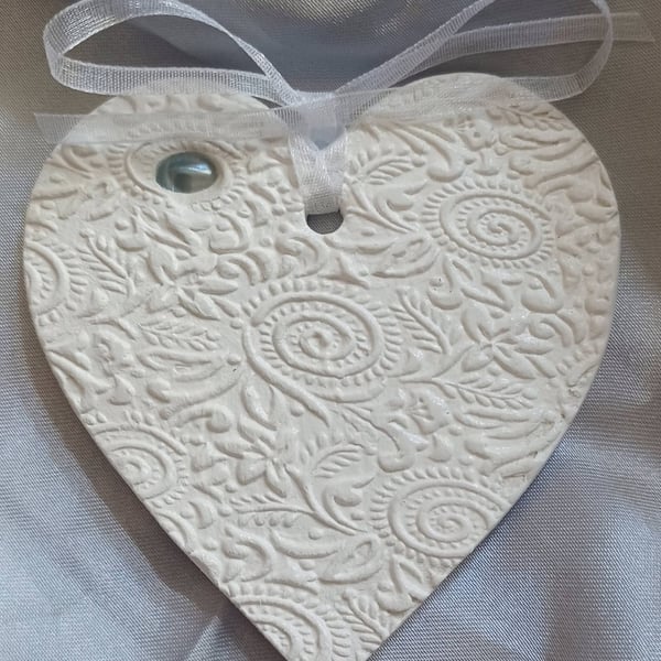 Handmade Clay Heart