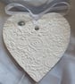 Handmade Clay Hearts