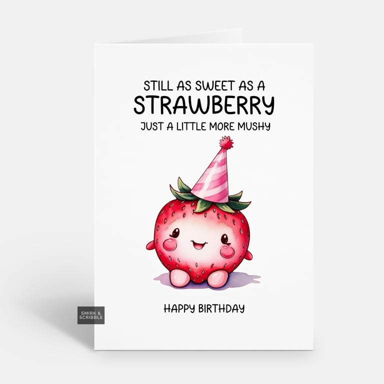 Unique Funny Birthday Card For Him Or Her 