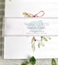 Snowflake Christmas Cards Watercolour Print with envelopes - Quantity options - Image 6