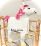Unicorn Baby Blanket, Cuddle & Play Unicorn Blanket, car seat blanket, Play mat, - Image 1