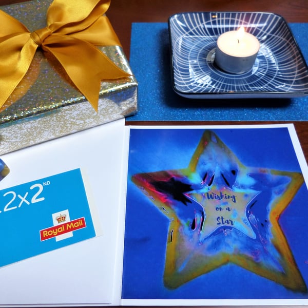Wishing on a Star Christmas Card