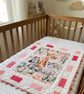Hand Quilted baby play-mat "Rumble In TheJungle - Image 1