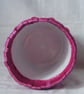Handmade Metallic pinky purple indoor plant pot holder - Image 6