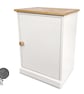Narrow Side Table, Small Shoe Cupboard Shelving Unit, Bathroom storage Cabinet