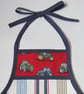 Child's Red Tractor Apron - Image 3