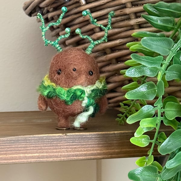 Mole Earth Spirit Apprentice in Green