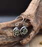Pressed Cow Parsley Flower Resin Earrings, 304 Stainless Steel, Made in Scotland - Image 9