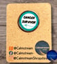 Cancer Survivor Awareness Badge Teal Still Here Pin Hope & Strength