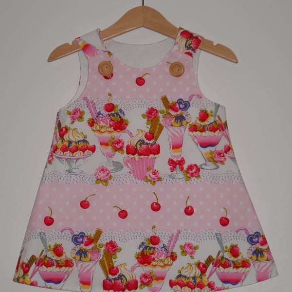 knickerbocker glory dress! 6 months - 6 years 