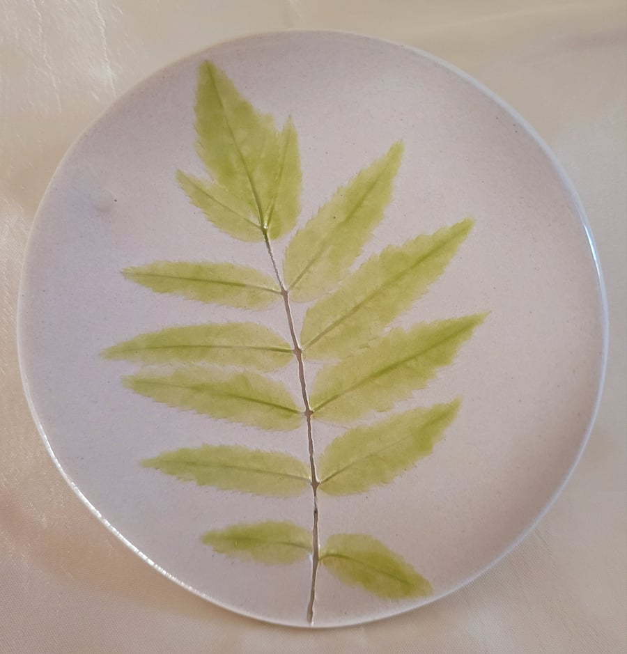 Leaf trinket dish