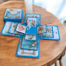 Handmade Beach-Themed Exploding Box Card – A Birthday Keepsake