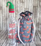 Christmas Fox Reusable Gift Bag - Drawstring Gift And Storage Bag - Image 2