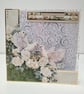Luxury Wedding Card - Featuring White Doves and foiled Acetate - Image 6