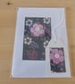 A6 'Flower' Card & Gift Tag - Image 2