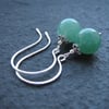 Green Aventurine Drop Earrings