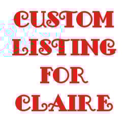 Set of 2 hand painted shabby chic wooden chairs