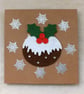 Handmade Christmas Pudding Card - Image 2