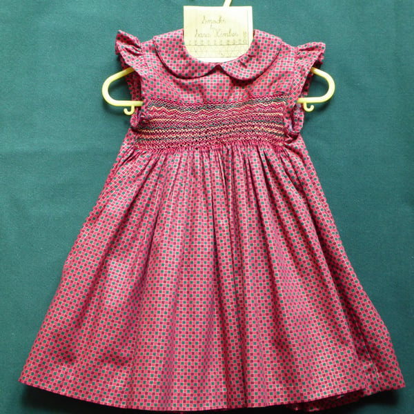 Smocked Dress size 1 year