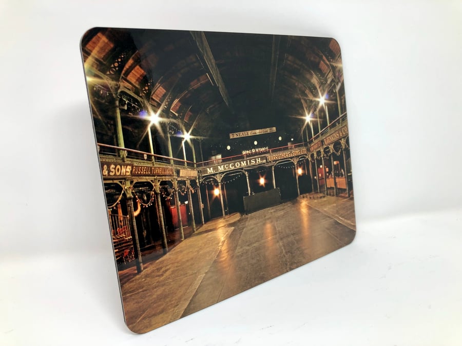 The Old Fruitmarket, Glasgow high gloss placemat 
