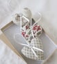 SET OF 3 LAVENDER BAGS - HEART SHAPED - Image 2