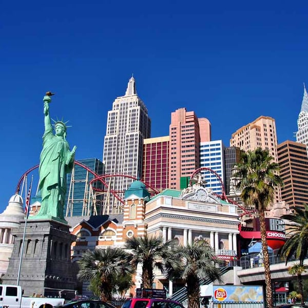 New York New York Las Vegas America Photograph Print