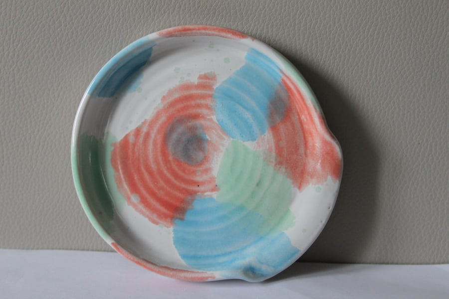 Handmade kitchen spoon rest