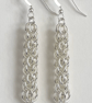 Sterling Silver Chainmaille Earrings - Image 5