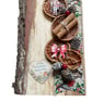 Live Edge Christmas Wooden Wall Plaque. Festive Robin & Dried Orange Wall Art - Image 7