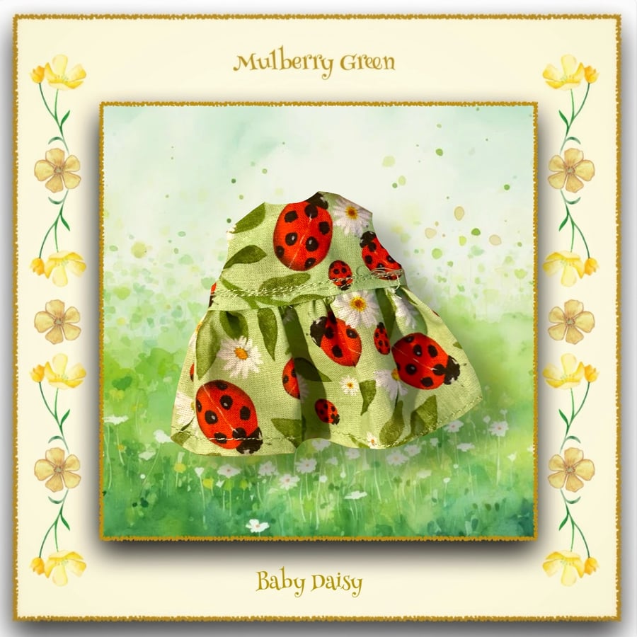 Ladybird Dress for Baby Daisy 