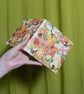 Square Hardcover Sketchbook with Spring Meadow Design - Image 8