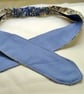 Sleep Mask Gift Set, Blue Batik Scrunchie, Headband, Perfectly Imperfect - Image 4