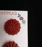 Buttons Handmade Embroidered Yorkshire - Image 3