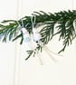 Tiny Hanging Bunny Decoration - Flowers - Image 3