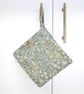 Pot Holder William Morris Blue Snakeshead Grab Mat Kitchen Chefs Pad Floral - Image 3
