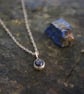 Lapis Lazuli  Silver Necklace - Image 6