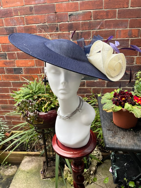 Beautiful Handmade hat, Hat for the Races, Hats for Ascot, Special Occasion Hats