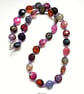  Multicoloured Agate Necklace  - Image 4