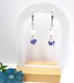 Mother of Pearl and Ceramic Bead Earrings. - Image 4