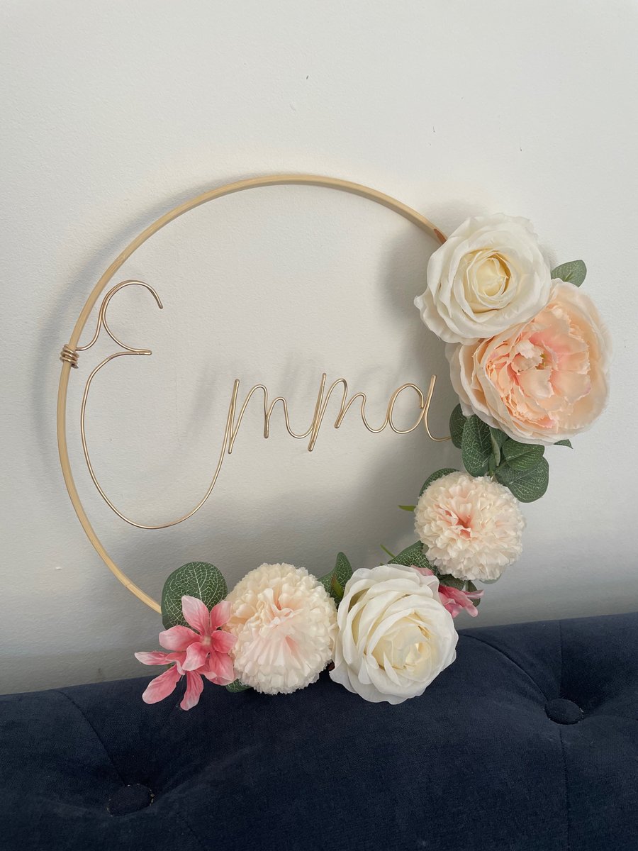Floral Hoops (25-30cm) with wire name 