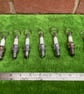 Spark Plug Key Ring, Upcycled Used Spark Plug - Image 8