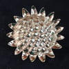 sunflower brooch