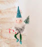 Vintage Style Spun Cotton Pine Cone Gnome - Image 2