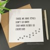 Pet Sympathy Card for Dog or Cat Loss
