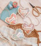 Personalised Scalloped Heart Decoration